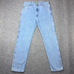 VTG Cabela's Jeans Mens 38x36 Light Blue Straight Leg Outdoor Workwear 90s Denim